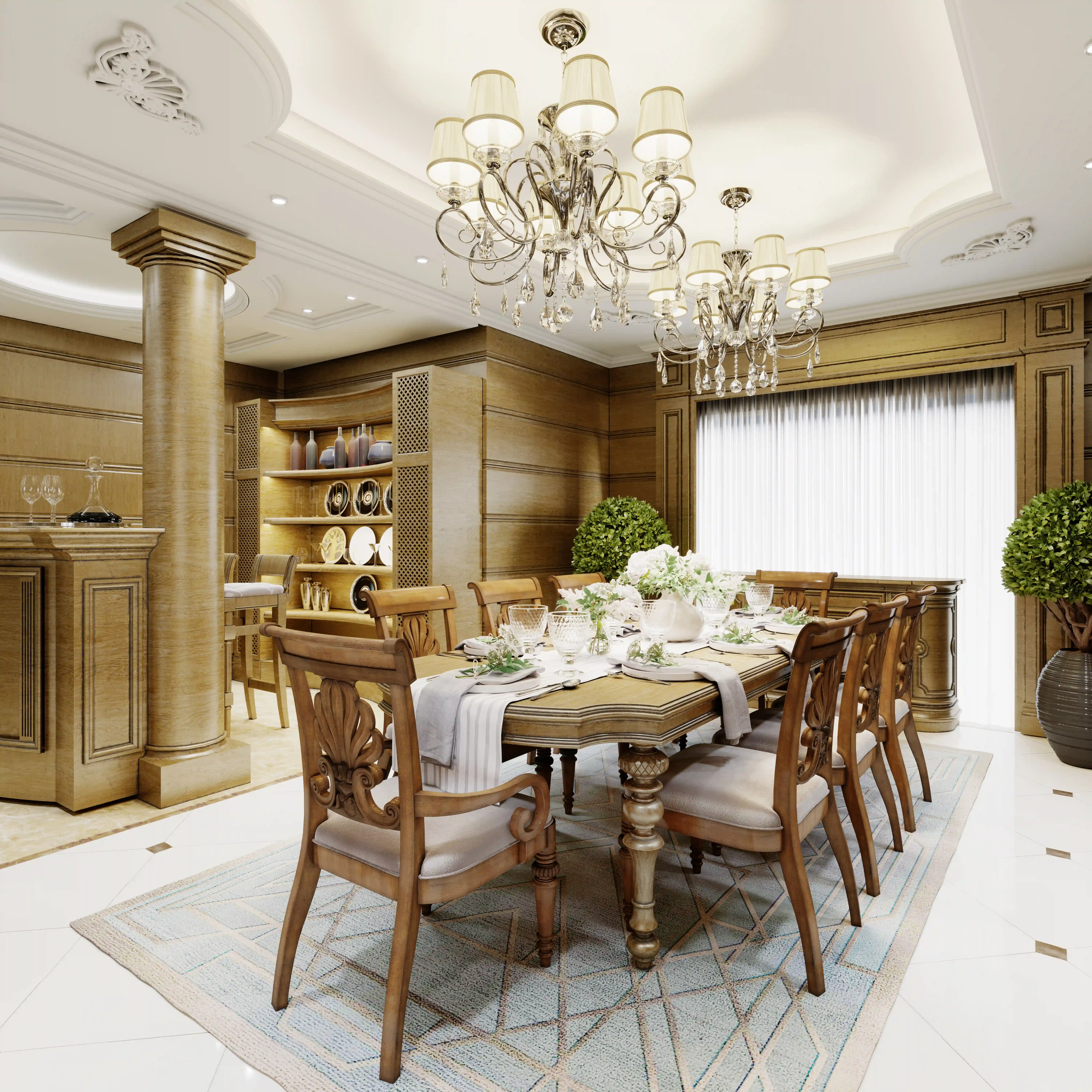 Luxury Dining Room Interiors