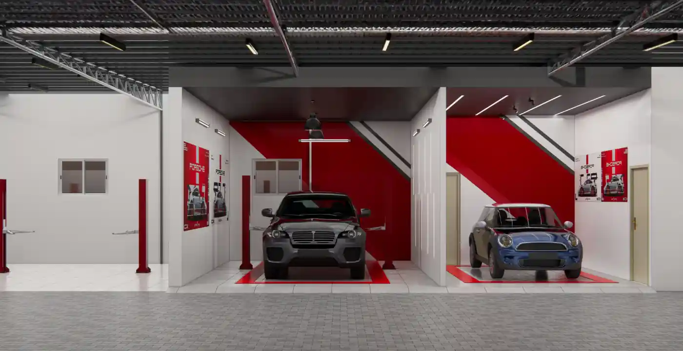 Car Showroom Interior Designers in Chennai - SHRISTI